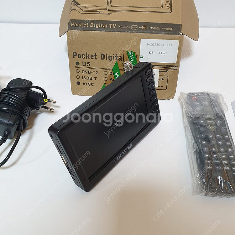 LEADSTAR D5 휴대용 디지털 TV, 5 인치--6