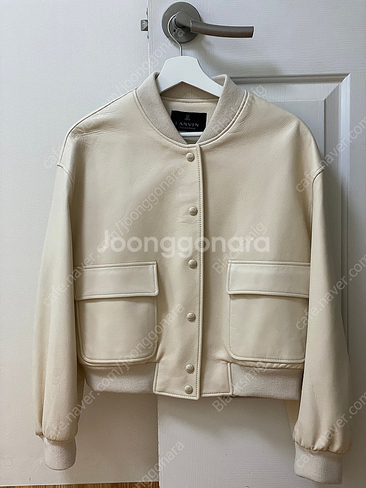 [한섬] 랑방컬렉션 23FW 램스킨 블루종--5