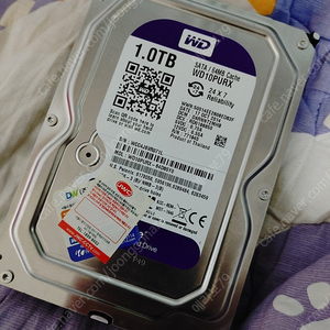 wd 1tb 퍼플 hdd 팝니다