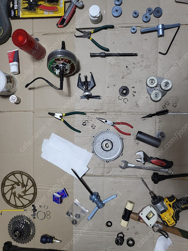 볼트몬스터 전기자전거 풀튜닝 팝니다.배터리포함--6