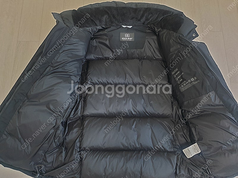 코오롱 테라노바 패딩95 새상품급--3