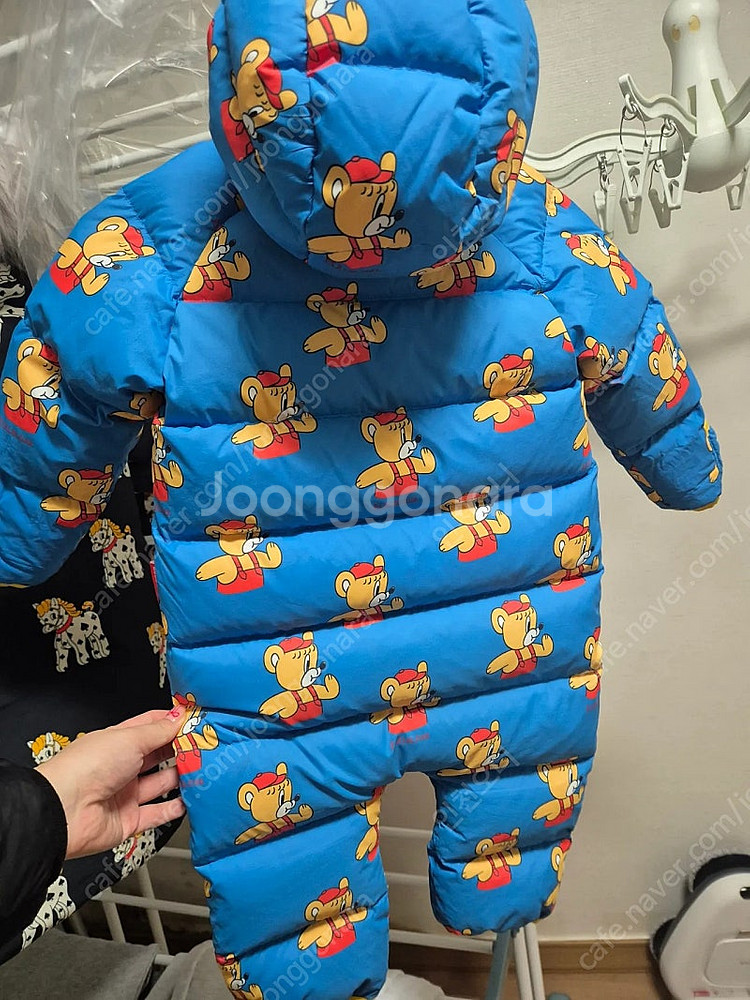 베베드피노 썬베어 패딩우주복 90--1