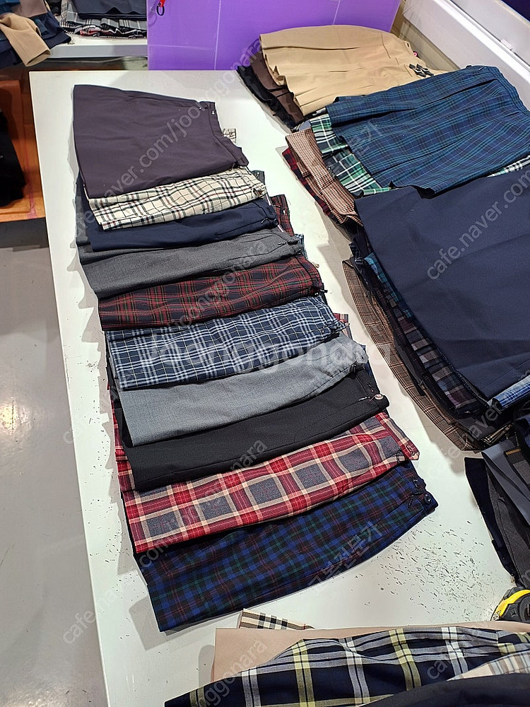 중고 교복치마 사이즈77 10장 택포28000--2