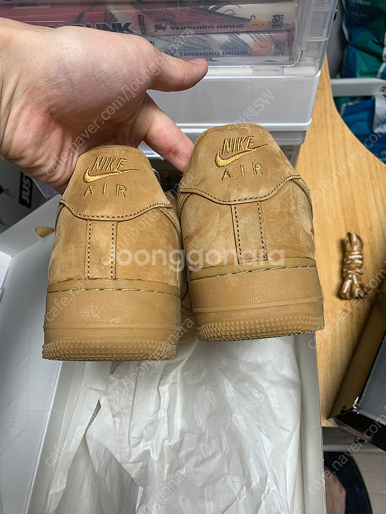 나이키x슈프림 된장포스 300사이즈--5