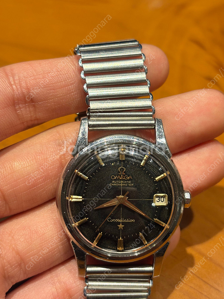 1960 Omega 오메가 컨스틸레이션 파이판 블랙 오...--1