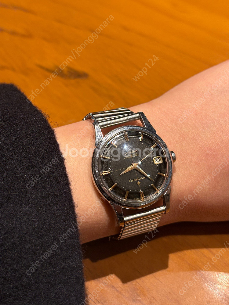 1960 Omega 오메가 컨스틸레이션 파이판 블랙 오...--2