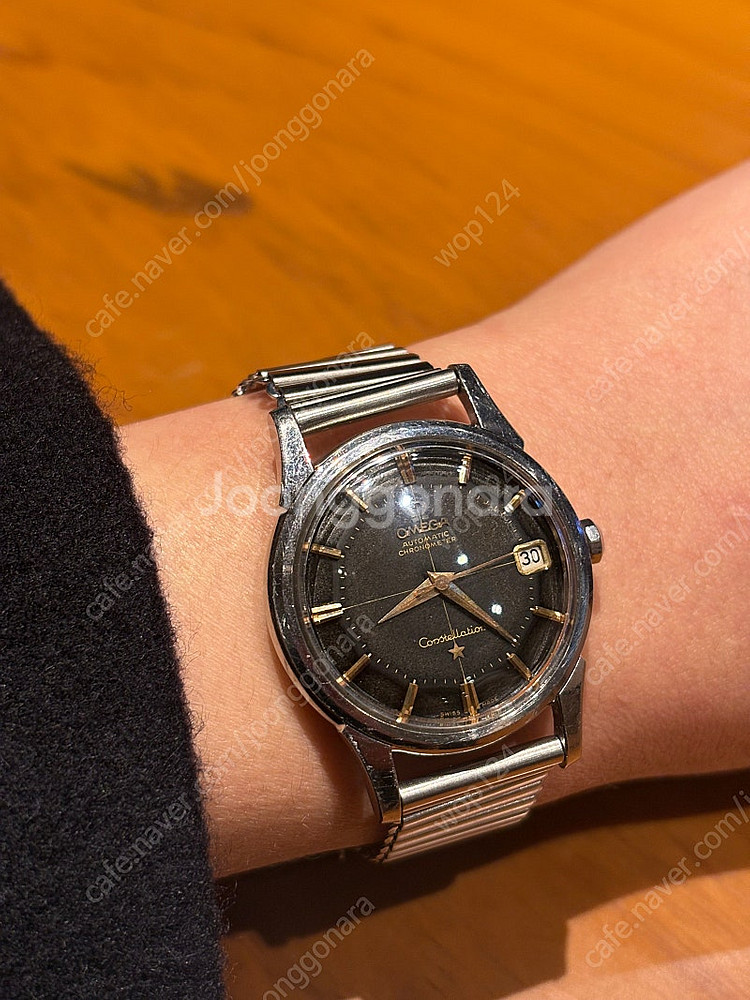 1960 Omega 오메가 컨스틸레이션 파이판 블랙 오...--0