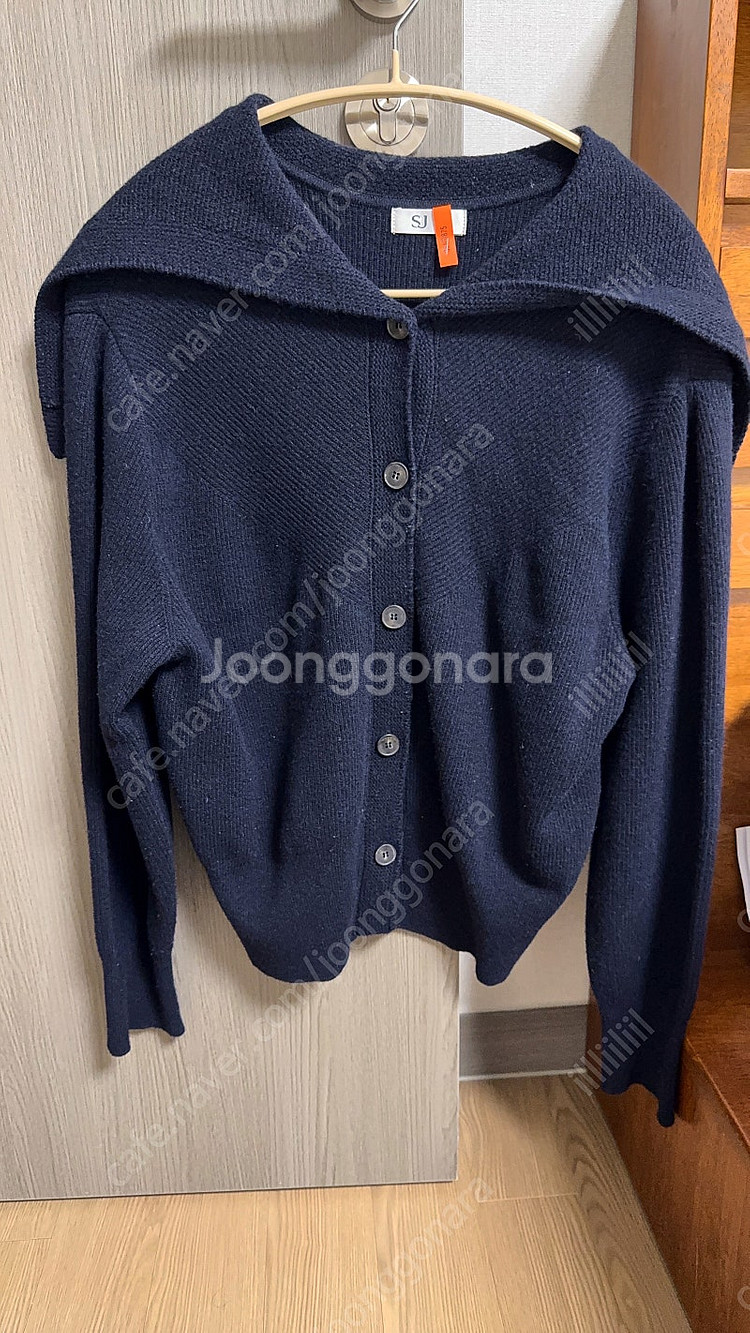 sjsj 세일러 카라 니트--0