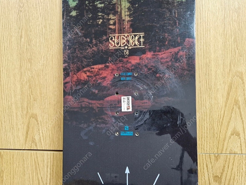 [대구] 살로몬 와이드 서브젝트 데크 158W 팝니다. 이미지