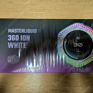 쿨러마스터 MASTERLIQUID 360 ION LCD 팝니다.(화이트)