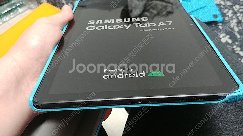 갤럭시탭A7 10.4 A급 케이스포함 (T500) 8....--0