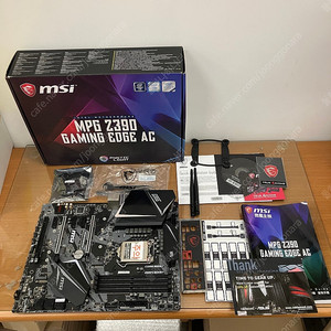 부품용 msi z390 gaming edge ac 팝니다