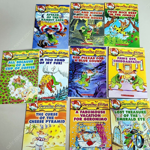 Geronimo Stilton 1 ~10 컬러판 정품