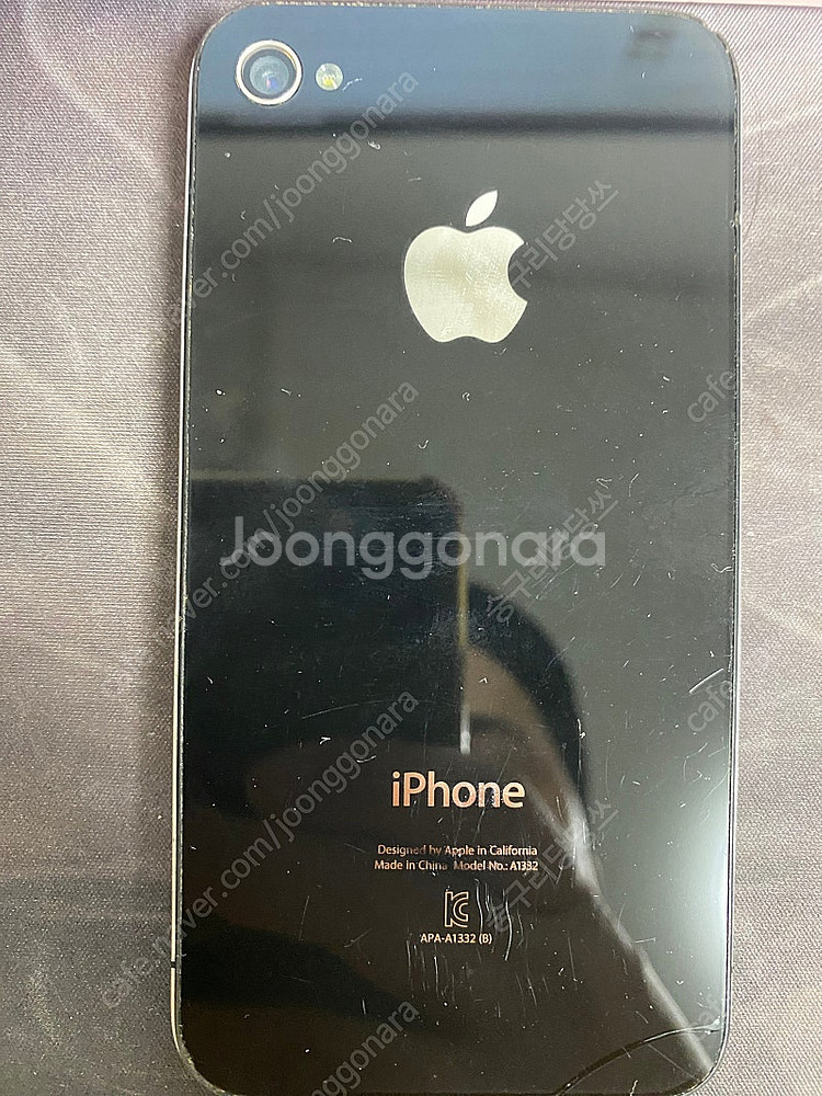 아이폰4s 판매합니다(홈버튼 고장)--1