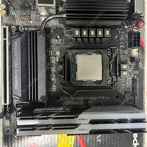 9700kf 팬텀itx 반본체