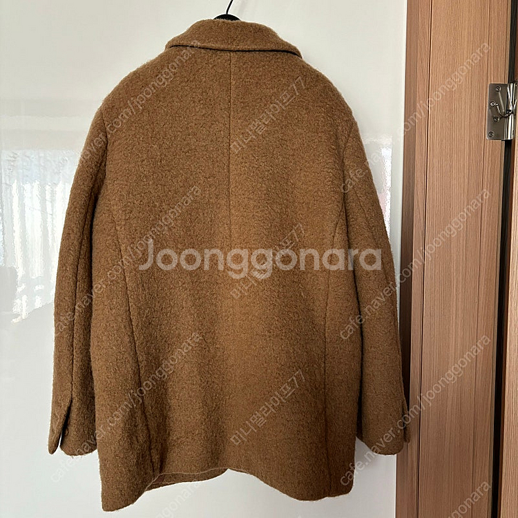 앤유브라운 모헤어 클라우드 울자켓 하프코트 올드머니룩 ...--9