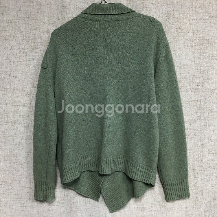 랑방 터틀넥 언발 울 니트 90--4