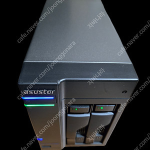 [판매] ASUSTOR NAS AS6202T (램업그레이드 -> 8GB) + HDD 엔터프라이즈 4TBX2개