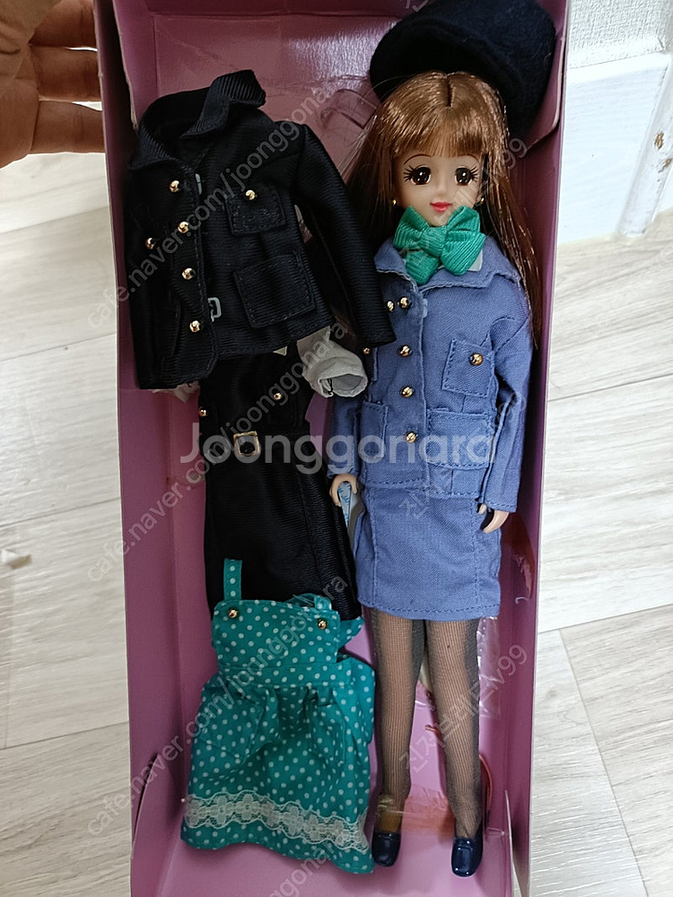 일본 JAS항공 승무원 스튜어디스 제니인형 2체일괄 6...--2