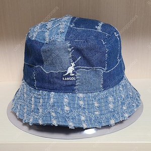 캉골 (KANGOL) 데님 메쉬업 버킷햇