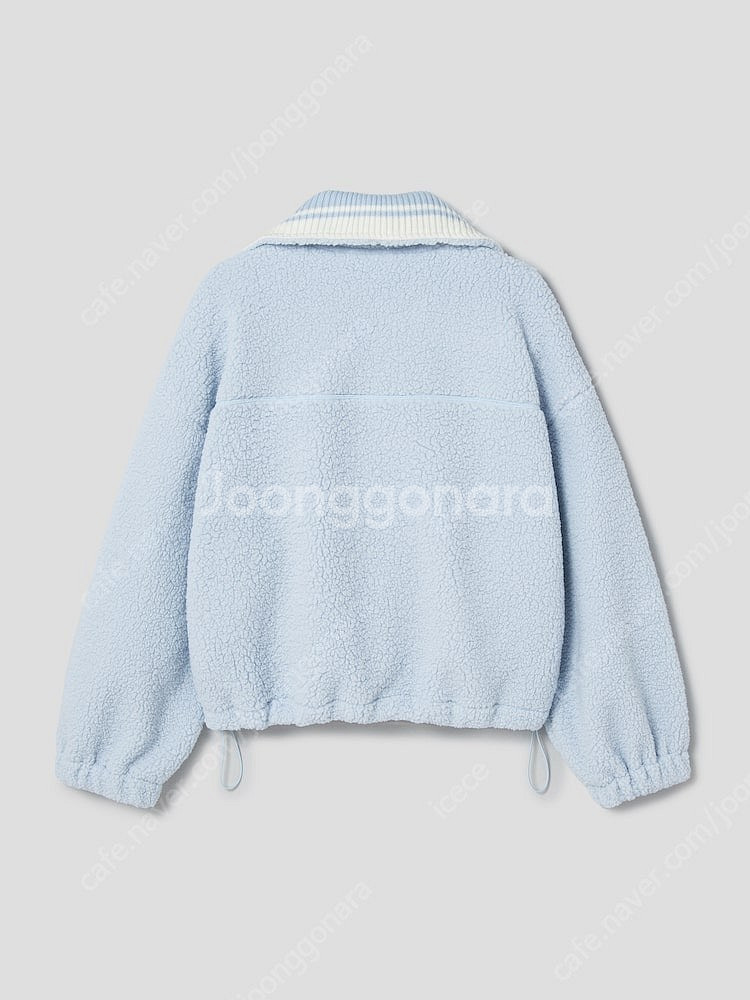 [미개봉. 택O] 에잇세컨즈 시어링 칼라배색 점퍼 - ...--1