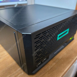 HPE ProLiant MicroServer Gen10 Plus + WD 10TB HDD(적출) 4개