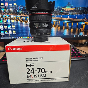 캐논 EF 24-70mm F4L IS USM 형아계륵 24-70 f4(박스포함)