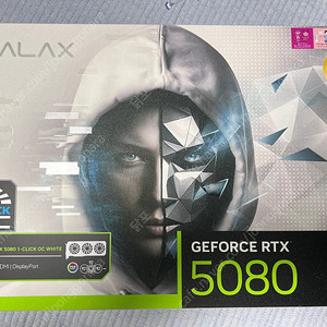 갤럭시 RTX 5080 화이트 팝니다