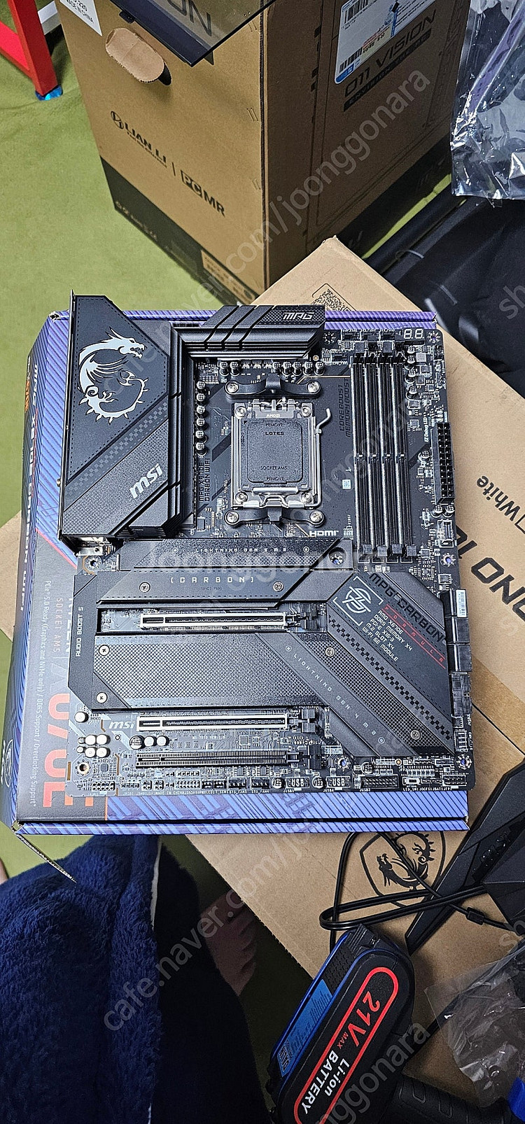 MSI MPG X670E CARBON 카본 메인보드 팝...--0