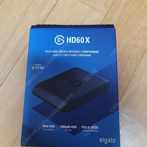 엘가토 HD60 X 스트리밍 캡처카드 (외장형) 팝니다