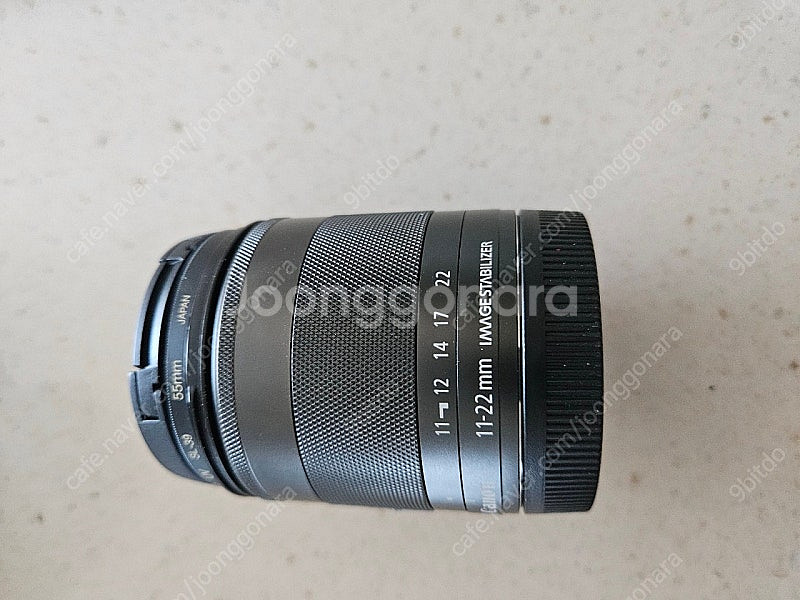 캐논 EF-m 11-22mm 렌즈 팝니다.--0