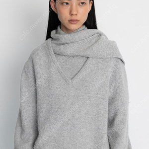 LE17SEPTEMBRE ALPACA BLEND SERA MUFFLER [GRAY]