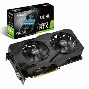 ASUS DUAL 지포스 RTX 2060 O6G EVO D6 6GB