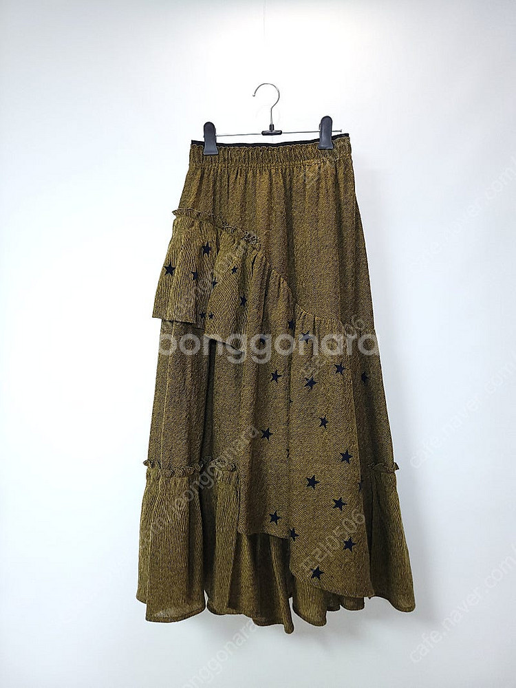 한섬 오즈세컨 언밸런스 밴딩 롱스커트 61-90 사이즈--2