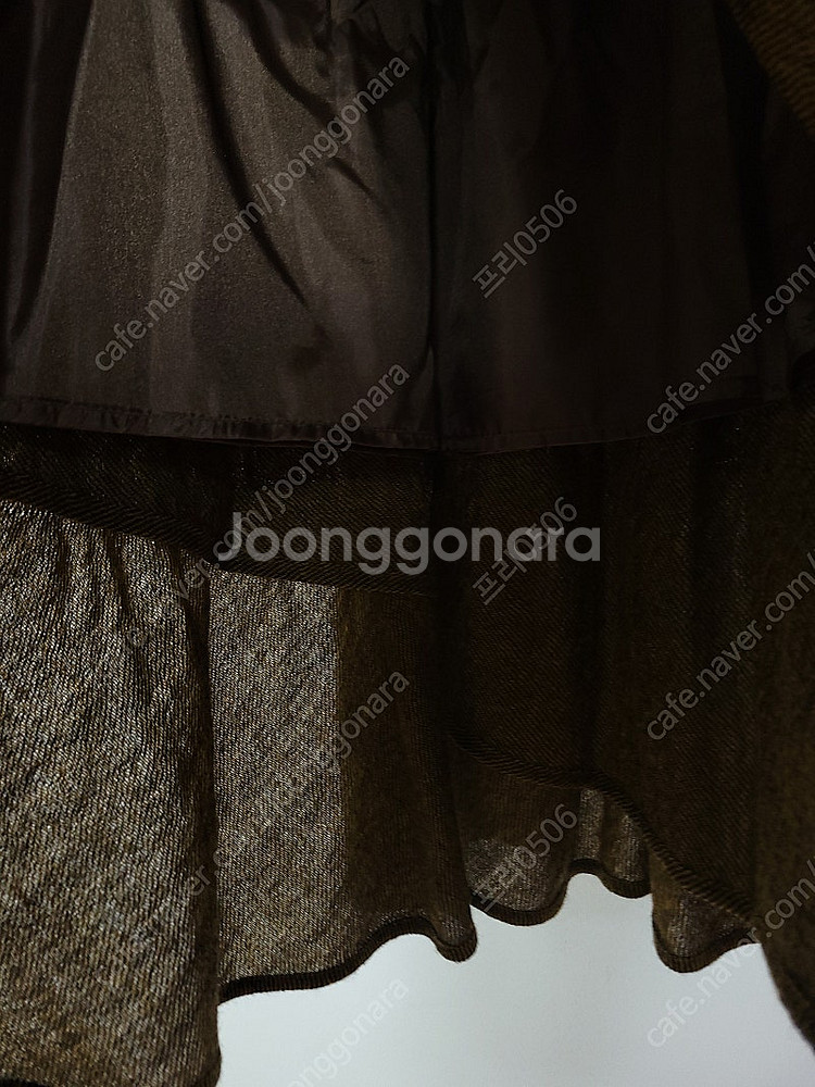 한섬 오즈세컨 언밸런스 밴딩 롱스커트 61-90 사이즈--5