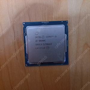 인텔 i5-9600k 팝니다