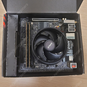 라이젠 5600g , itx 보드셋 팝니다