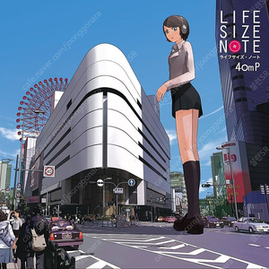 보컬로이드 하츠네미쿠 40mP LIFE SIZE NOTE CD 음반 미개봉 새제품 팝니다.