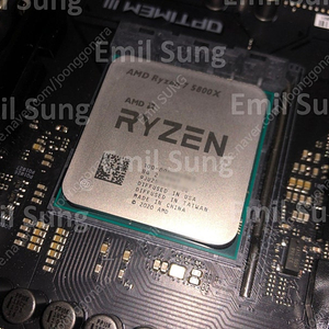 AMD Ryzen 5800X CPU 단품 팝니다.