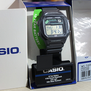 카시오 casio 전자시계 ws-1600h