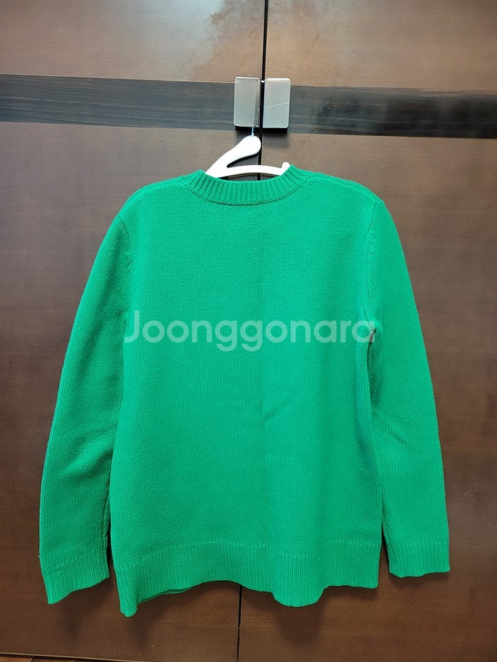 [가격할인]산드로 sandro 동물 이미지 녹색 스웨터--3