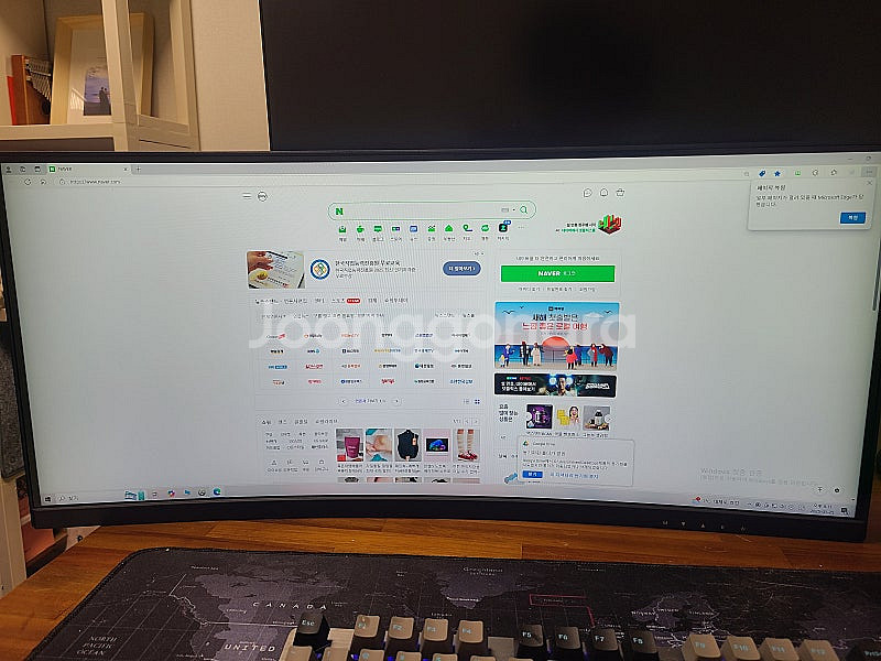 한성 30인치 울트라와이드 모니터--0
