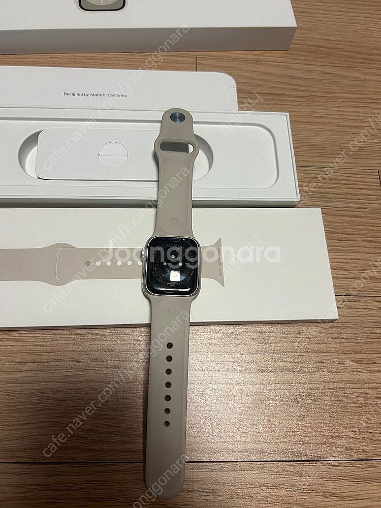 애플워치 8 41mm 스타라이트 gps 배터리성능 89...--5