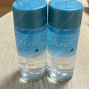 폰즈 클리어 훼이스 스파 립앤아이 메이크업 리무버 120ml 2개