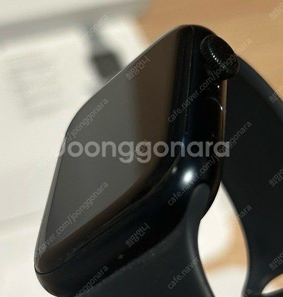 애플워치8 45mm gps 블랙 배터리성능 85%--2