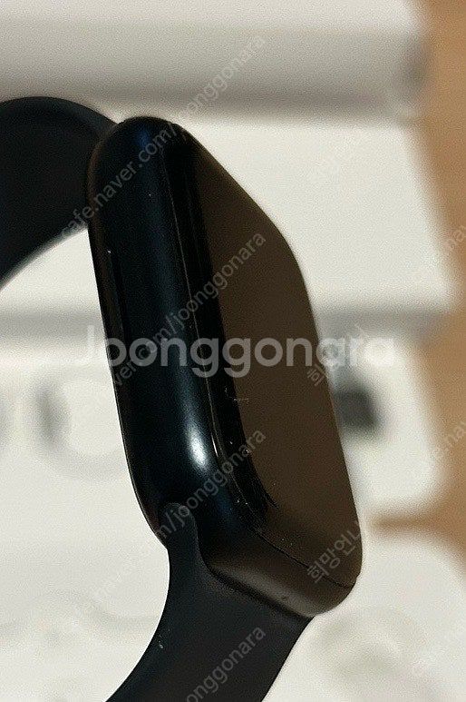 애플워치8 45mm gps 블랙 배터리성능 85%--3