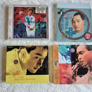 미개봉 4개장국영,1997 mv VCD+'97연창회 2VCD +고별 2VCD + '90 New mix, CD,