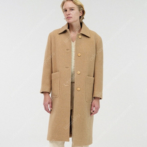 낫띵리튼 로머 울 코트 베이지 rohmer long wool coat