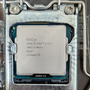 i5 3570 + asrock b75 + 8gb 램 보드셋