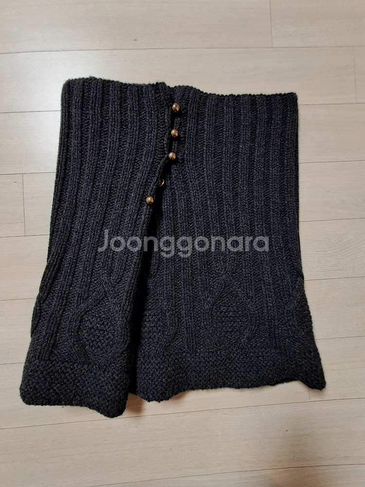한섬 마인 모캐시미어코트55+sjsj 넥워머 같이 드려...--6